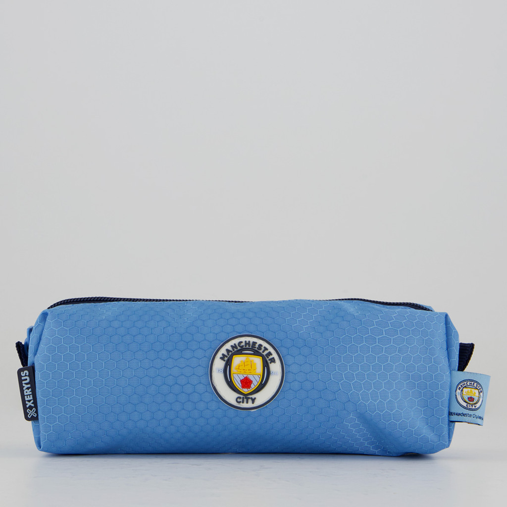 Estojo Manchester City Esportivo Simples Azul