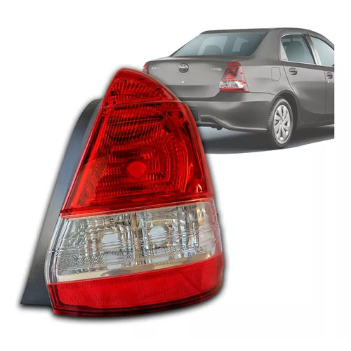 Lanterna Traseira Etios Sedan 3 Furos 2012 2013 2014 15 2016