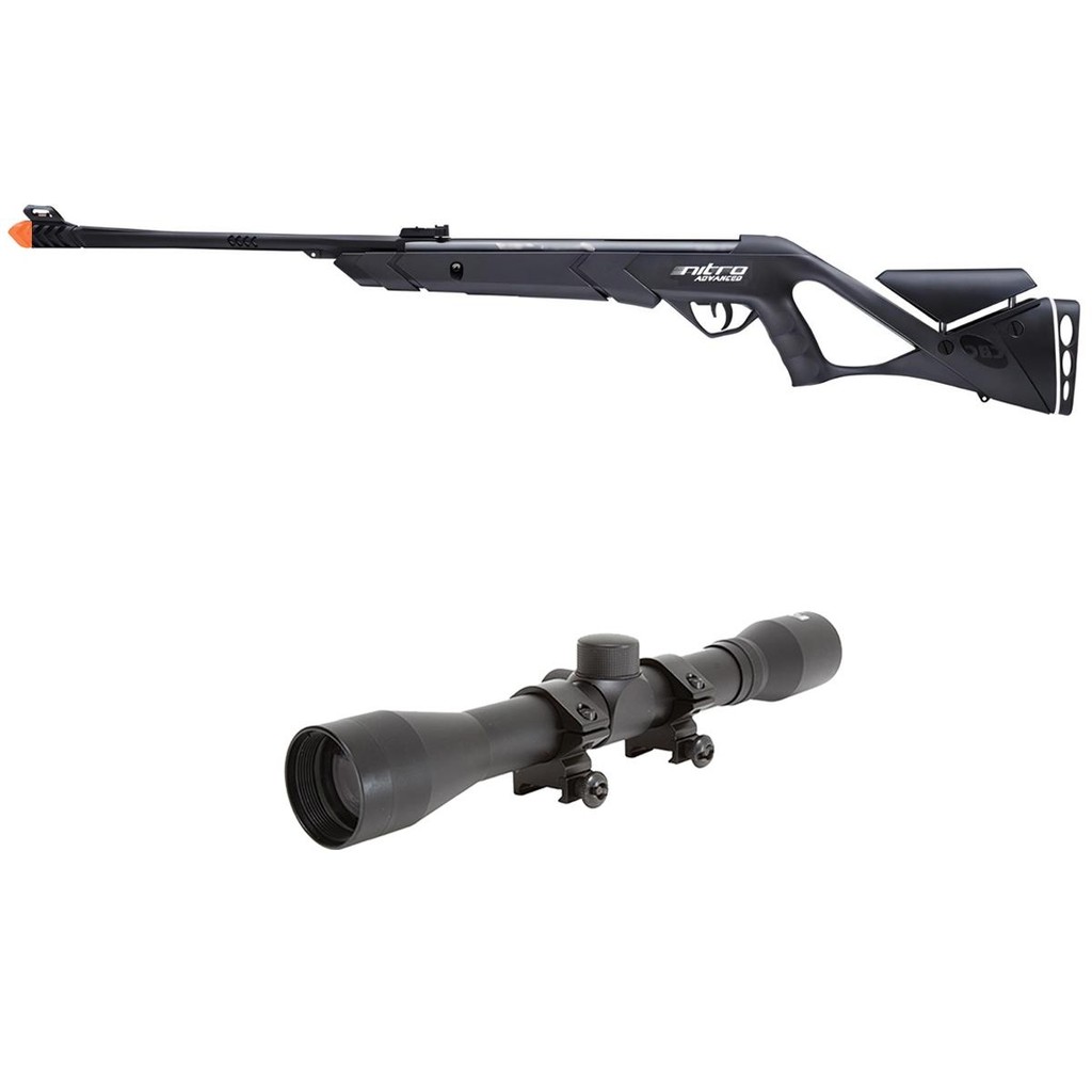 Carabina de Pressão Nitro Advanced 5.5mm - CBC + Luneta 4x32