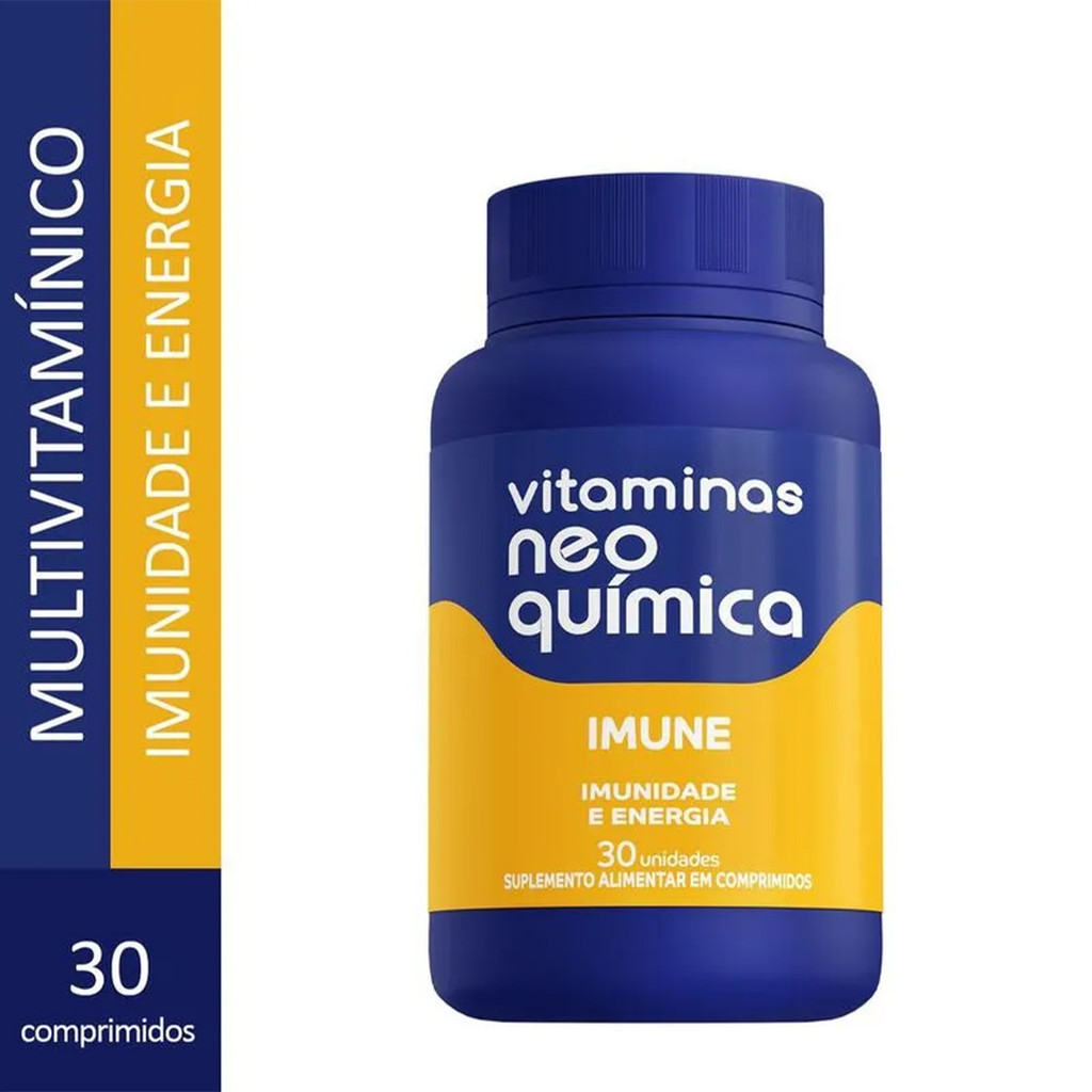Vitamina Neo Quimica Centrotabs Imune 30 Cpr em Oferta na Shopee
