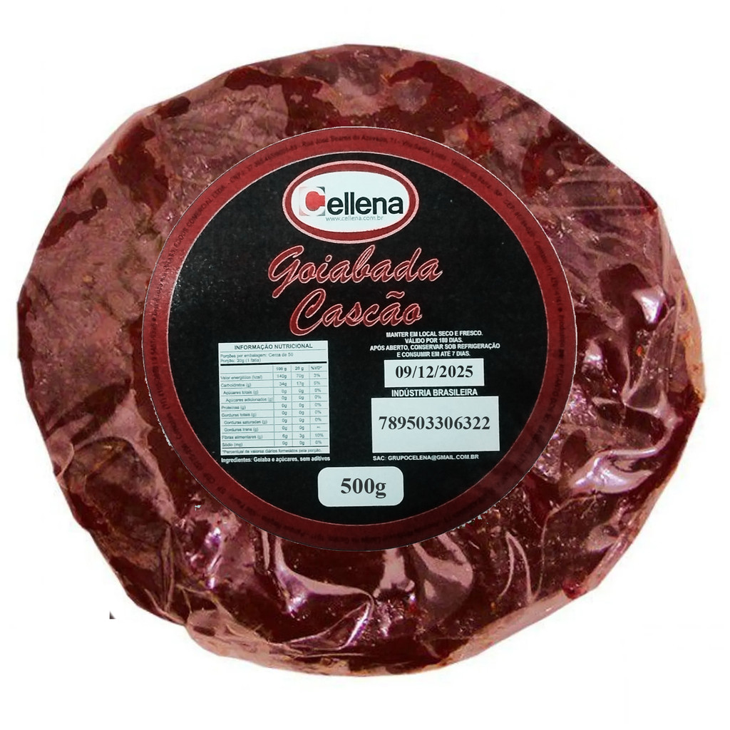 Goiabada Cascão Redonda CELLENA 500g