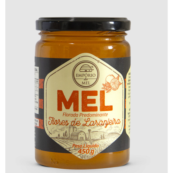 Mel Flores De Laranjeira Phytonatus Vidro 450g em Oferta na Shopee