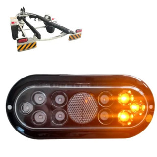 Lanterna Carreta Carretinha Reboque Led Jet Barco Cristal UN em Oferta na Shopee