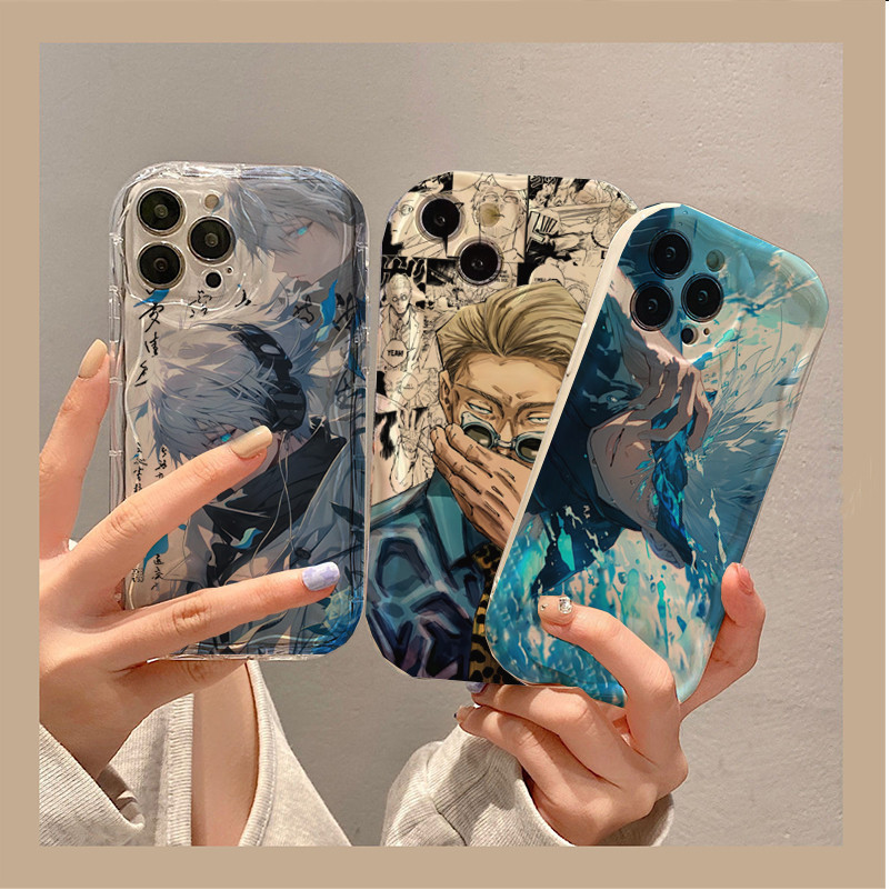 Capa Para Samsung Galaxy A13 A53 A33 A73 A23 A54 A14 A34 A35 A24 A05 A05S A15 A55 A72 Anime Cartoon Jujutsu Kaisen Gojo 