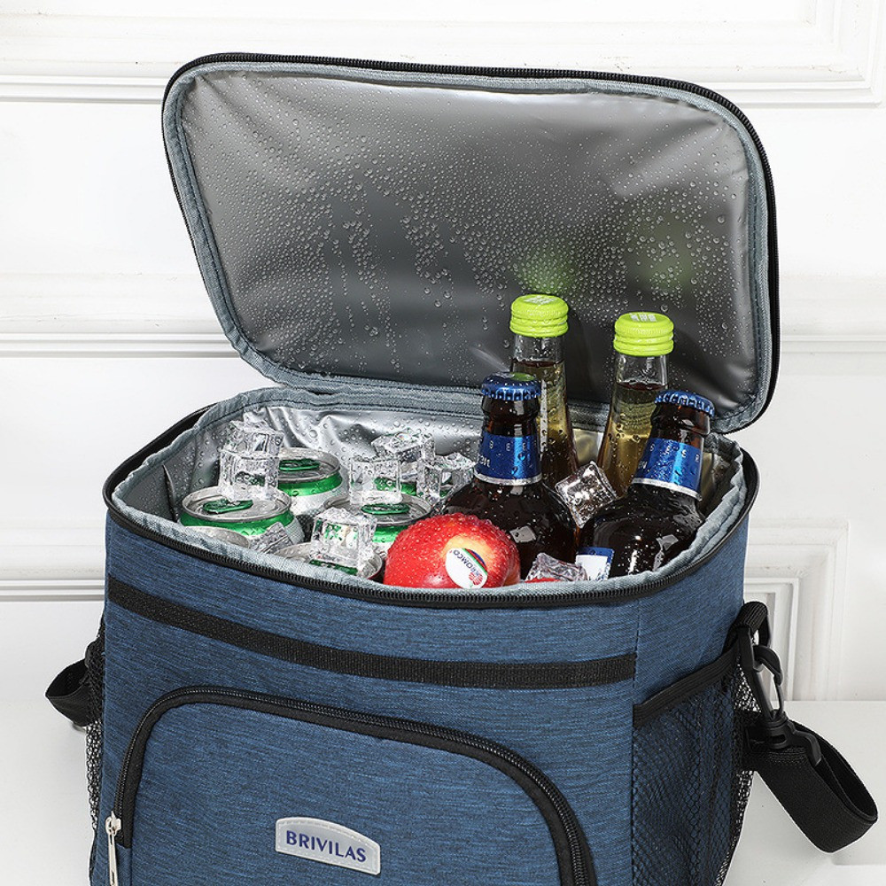 Bolsa Térmica Versátil Para Almoço - Grande, Tecido Oxford À Água, Perfeita Para Trabalho, Escola, Viagens & Festas