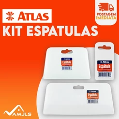 Espátula Para Massa Corrida 20cmx8,8cm Atlas