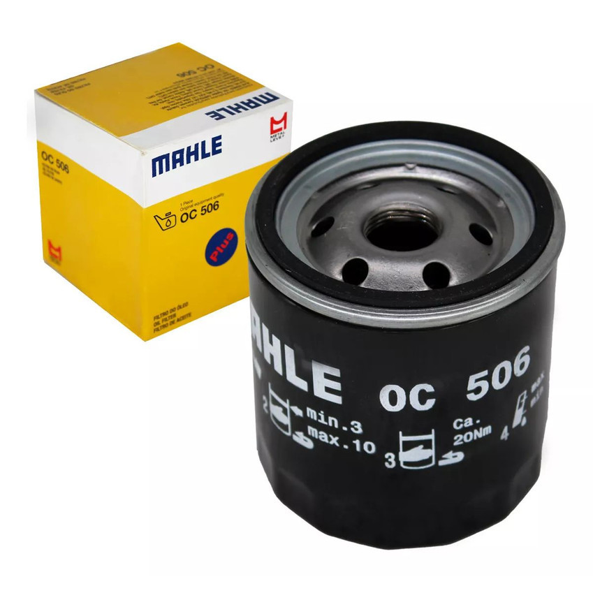 Filtro de Óleo Chevrolet Omega 3.0 12V MPFI 1992 até 1998 - MAHLE - Cod. OC506