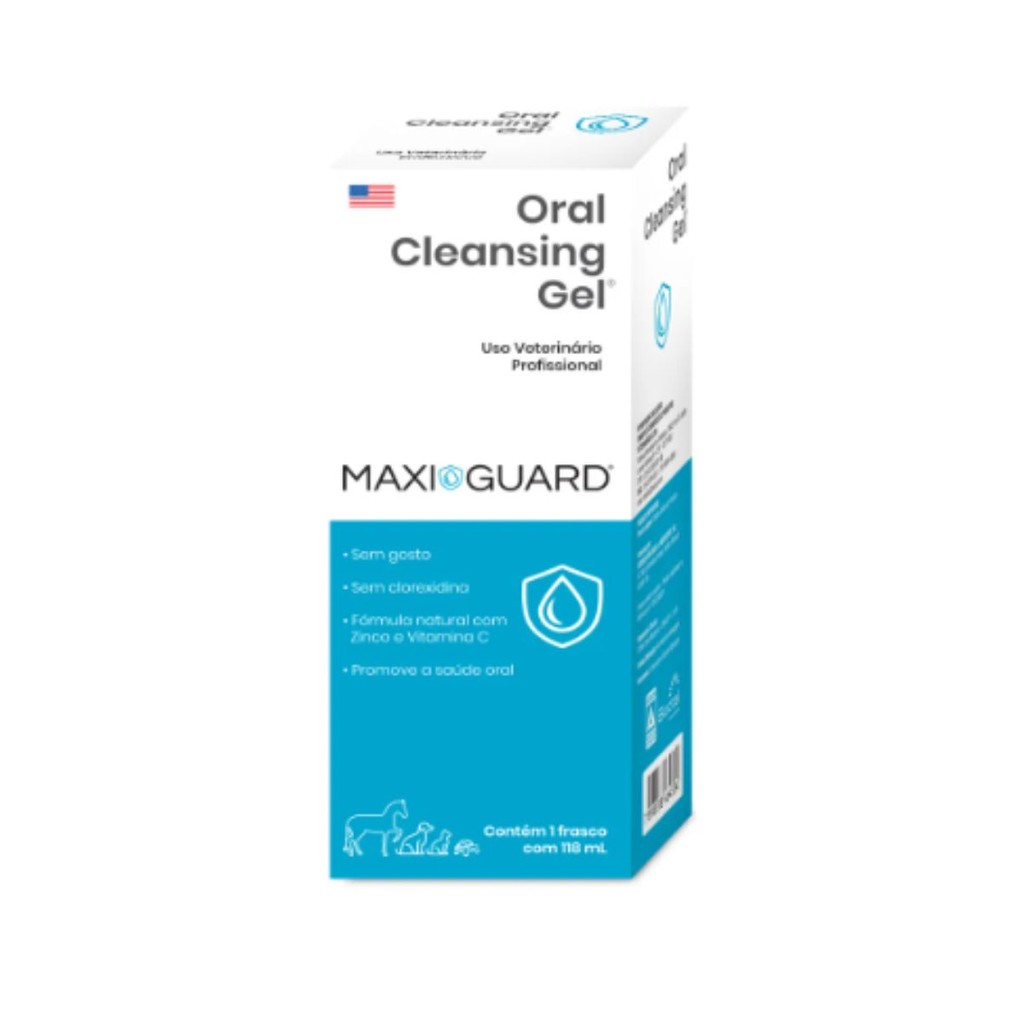 Solução Oral Maxi Guard Cleasing Gel 118ml Para Cães e Gatos em Oferta na Shopee