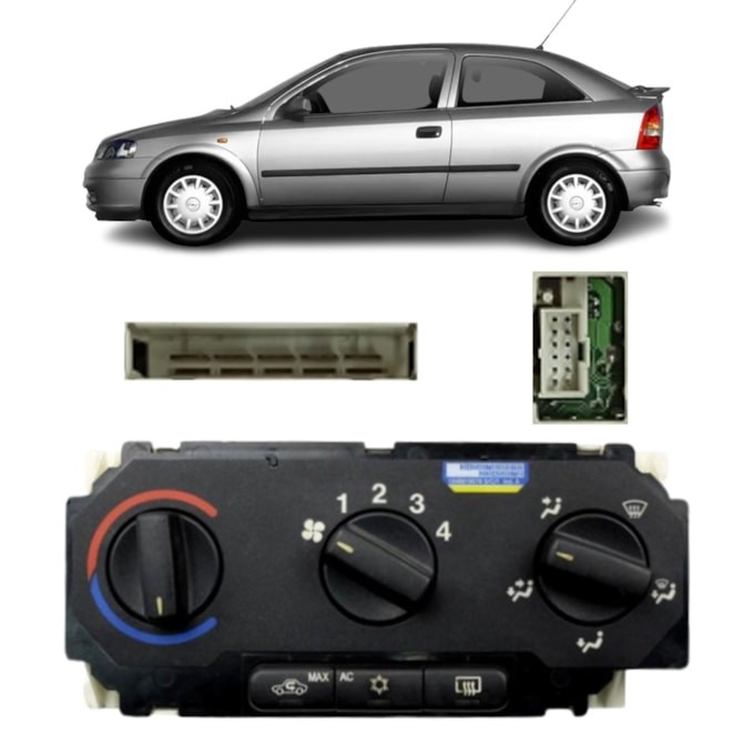 PAINEL ANALOGICO AR CONDICIONADO ASTRA 12V 99/05 - 52496555