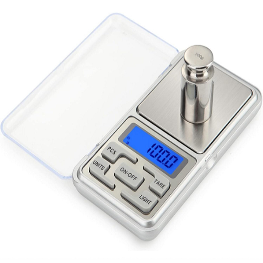 1/2/3 Balança Digital De Mão P/ Ouro/jóias Alta Precisão Pilha Inc Ate 500g Envio Imediato