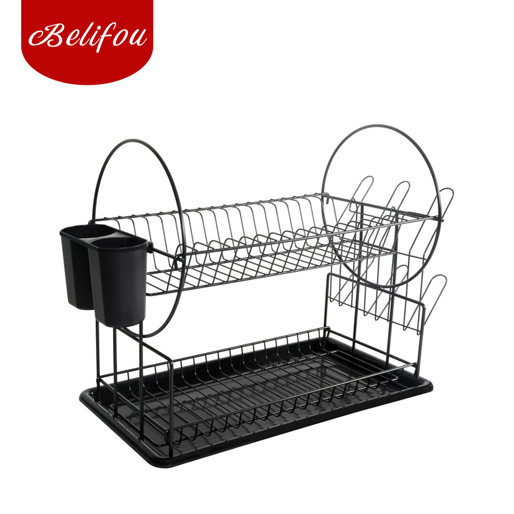 Belifou Escorredores de Louças Ferro Talheres Casa- Aurora em Oferta na Shopee