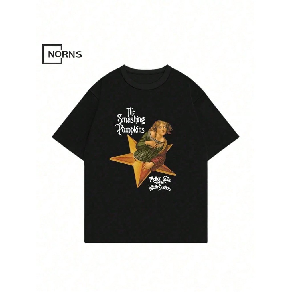 Camiseta branca masculina 100% algodão streetwear estampa estrelas unissex oversized gola redonda