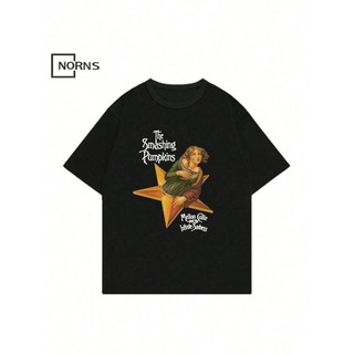 Camiseta branca masculina 100% algodão streetwear estampa estrelas unissex oversized gola redonda