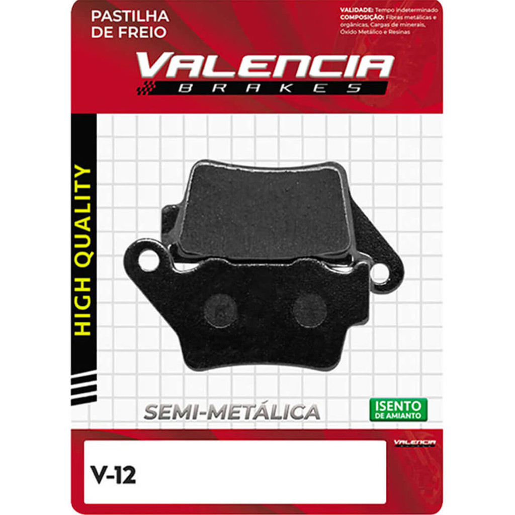 Pastilha Freio Traseiro Royal Enfield Hunter 350 Valencia