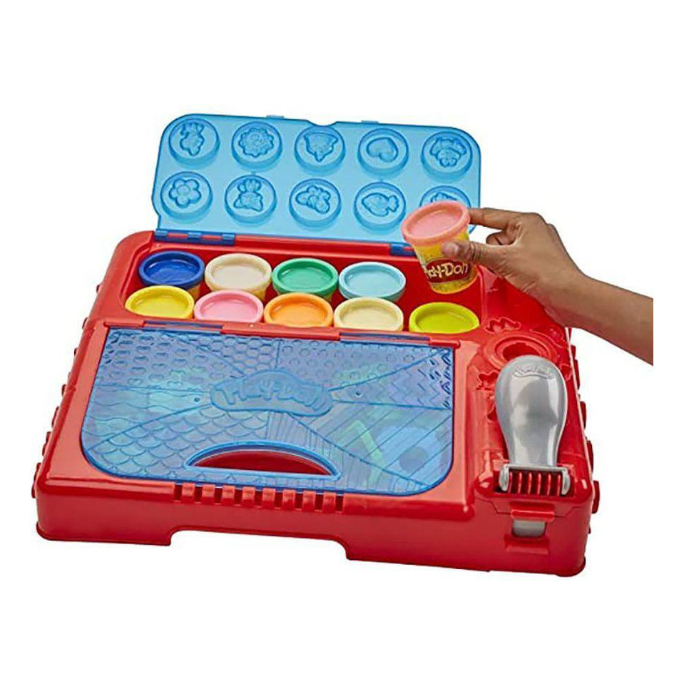Conjunto Play-doh Massinha De Modelar Learning Workstation