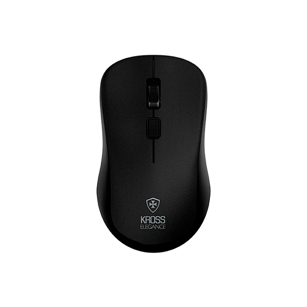 Imagem Mouse Kross sem fio, Wireless, 1600DPI, Preto - KE-M208