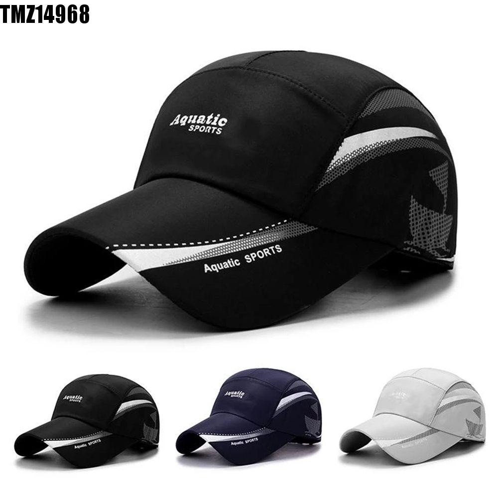 TMZ14968 Chapéus De Pesca Verão Bonés Esportivos Ao Ar Livre De Secagem Rápida À Prova D'água Sol Ajustáveis
