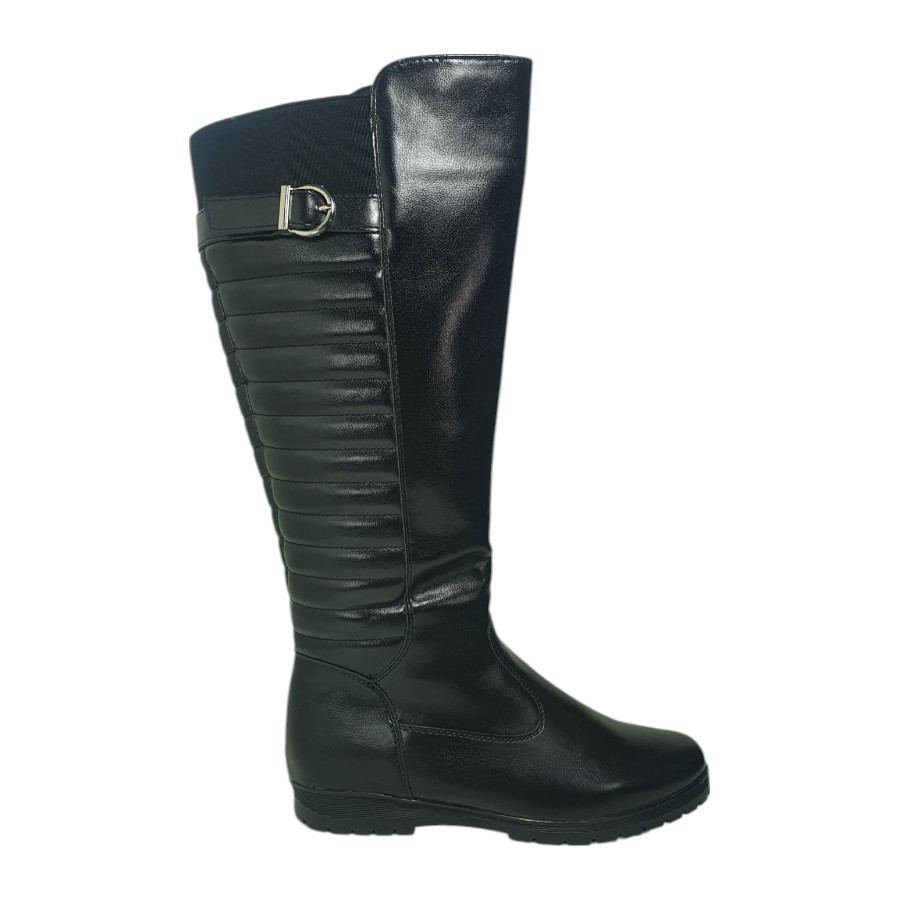 Bota Feminina Cano longo Mooncity 71125 em Oferta na Shopee