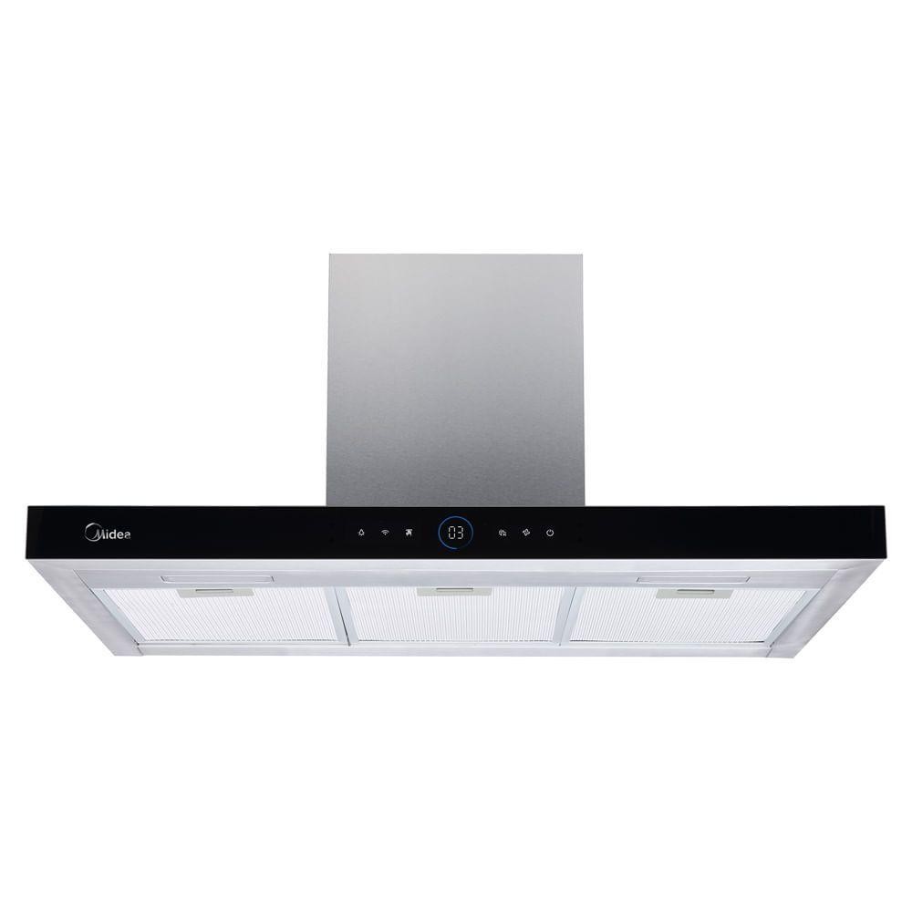 Coifa de Parede Midea 90cm Smart Pro Touch 110V MH90M77AT22MW1