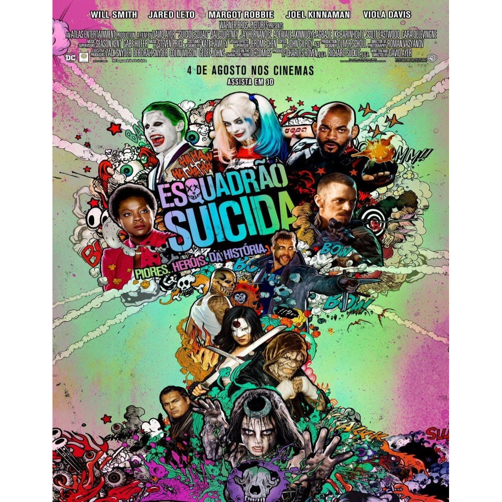 DVD ESQUADRÃO SUICIDA editora