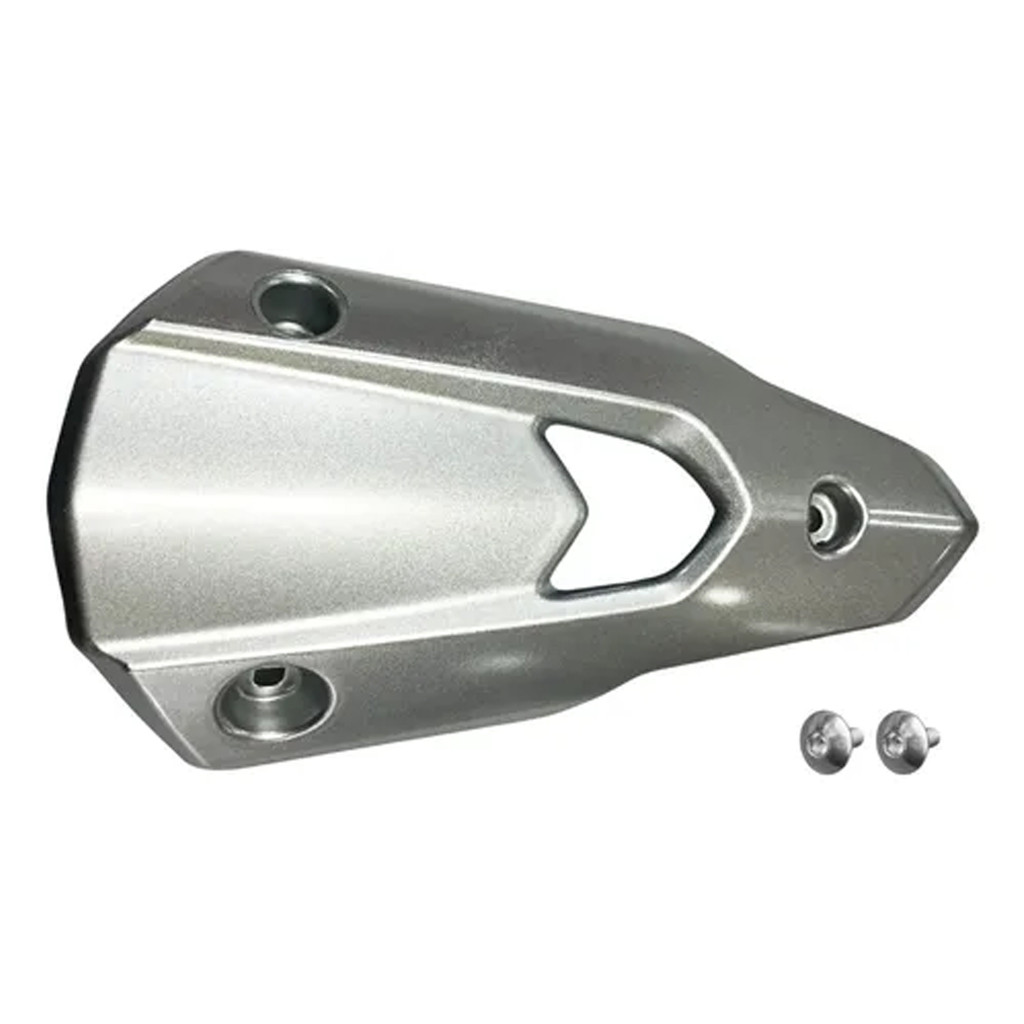 Capa Protetor Acabamento Lateral Escape Parafusos Fixação Fz25 Fazer 250 2018 2019 2020 2021 2022 2023