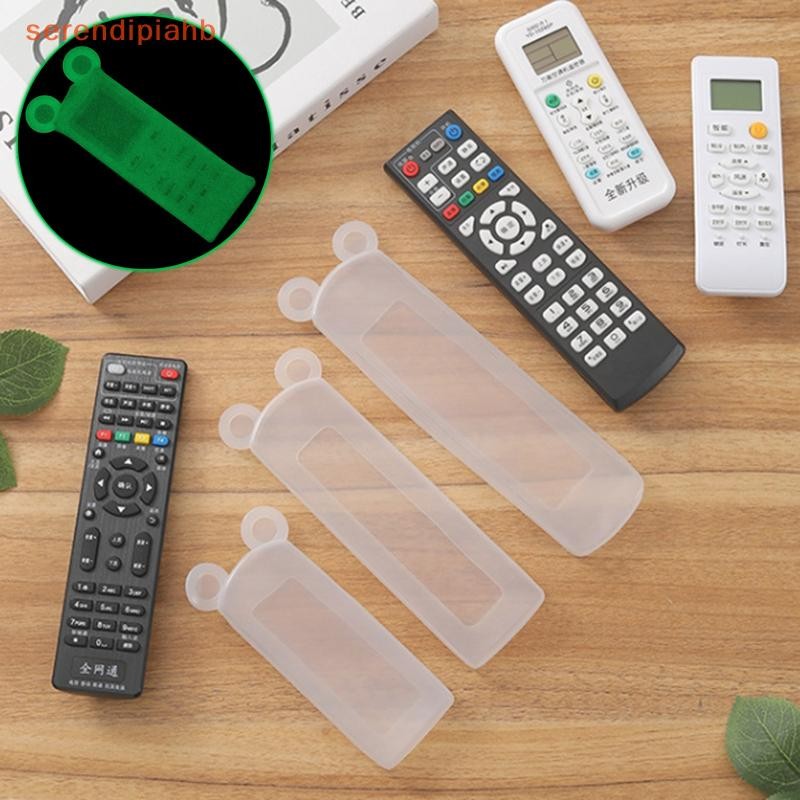 [serendipiahb] Silicone Controle Remoto Capa Protetora Ar Condicionado TV À Prova D'água Caso Urso Orelha Fluorescência