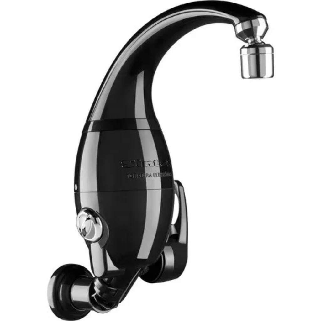 Torneira Elétrica Eletrônica TEL170  127V 5500W Preta - Sintex