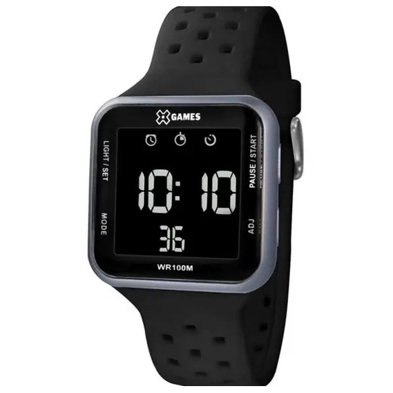 RELÓGIO X-WATCH MASCULINO QUADRADO DIGITAL XGPPD091 PXPX em Oferta na Shopee