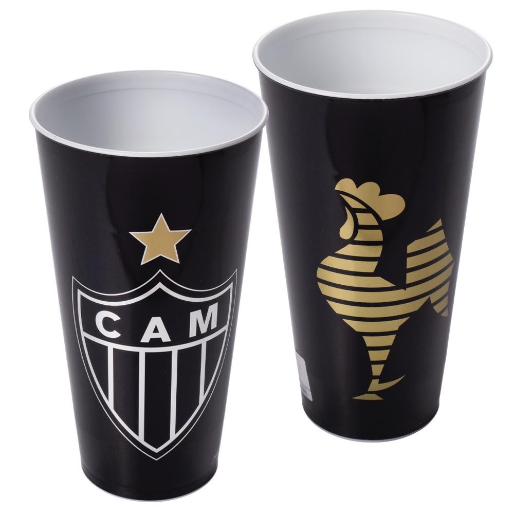 Copo de Plastico 700ml Atlético Mineiro Oficial Plasutil