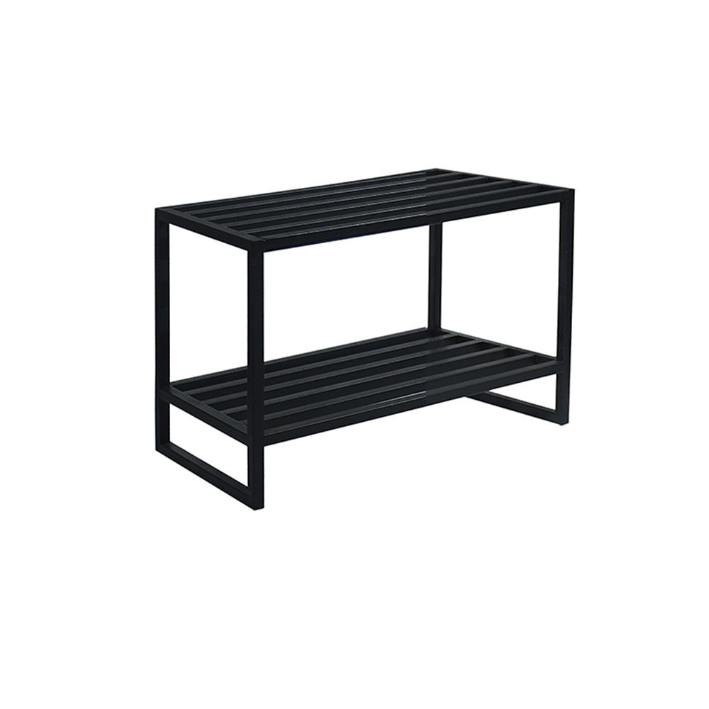 Banco Multiuso Jasmin Em aço Preto em Oferta na Shopee