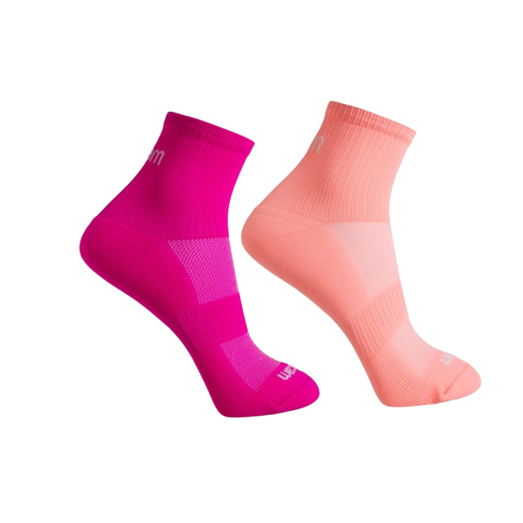 2 PARES DE MEIAS FEMININA CANO CURTO POLIAMIDA RUNNER