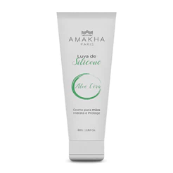 Creme de mãos Hidratante Luva de Silicone com Aloe Vera 80g - Alta Proteção Amakha Paris