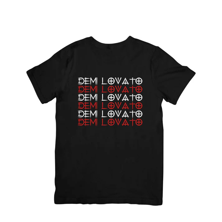Camisa Premium Demi Lovato Name Logo Blusa Unissex Camiseta 100% Algodão