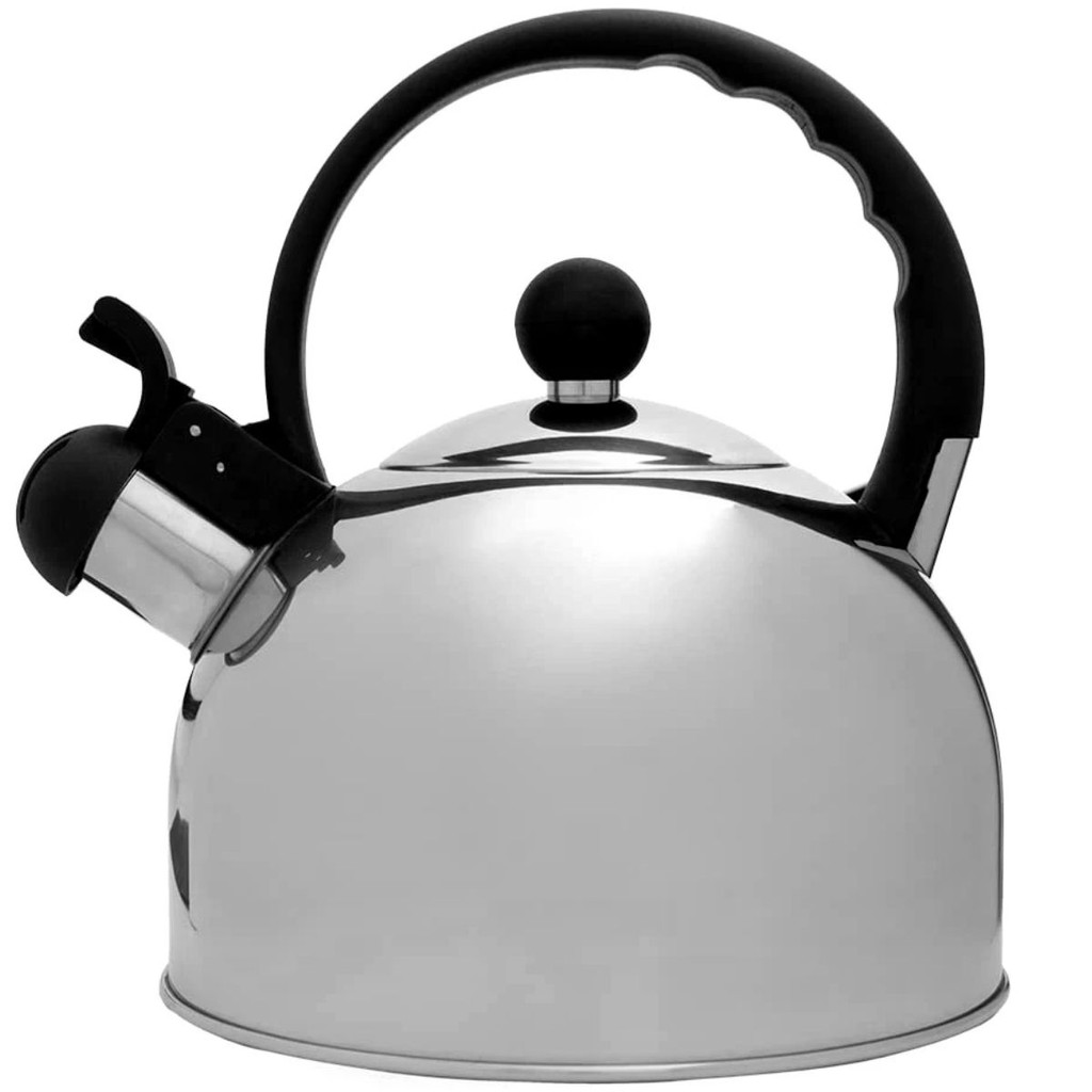 Chaleira Inox 2 Litros Com Apito 3545 - Mimo Style em Oferta na Shopee