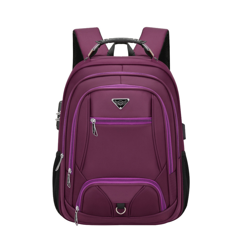 Mochila feminina masculina grande com trava de segurança para porta USB/telefone  YIHAN em Oferta na Shopee