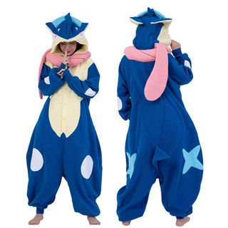 Novo Pokemon Lucario , Jigglypuff , Scorbunny , Magikarp Dos Desenhos Animados Pijamas De Uma Peça Halloween Cosplay Tra