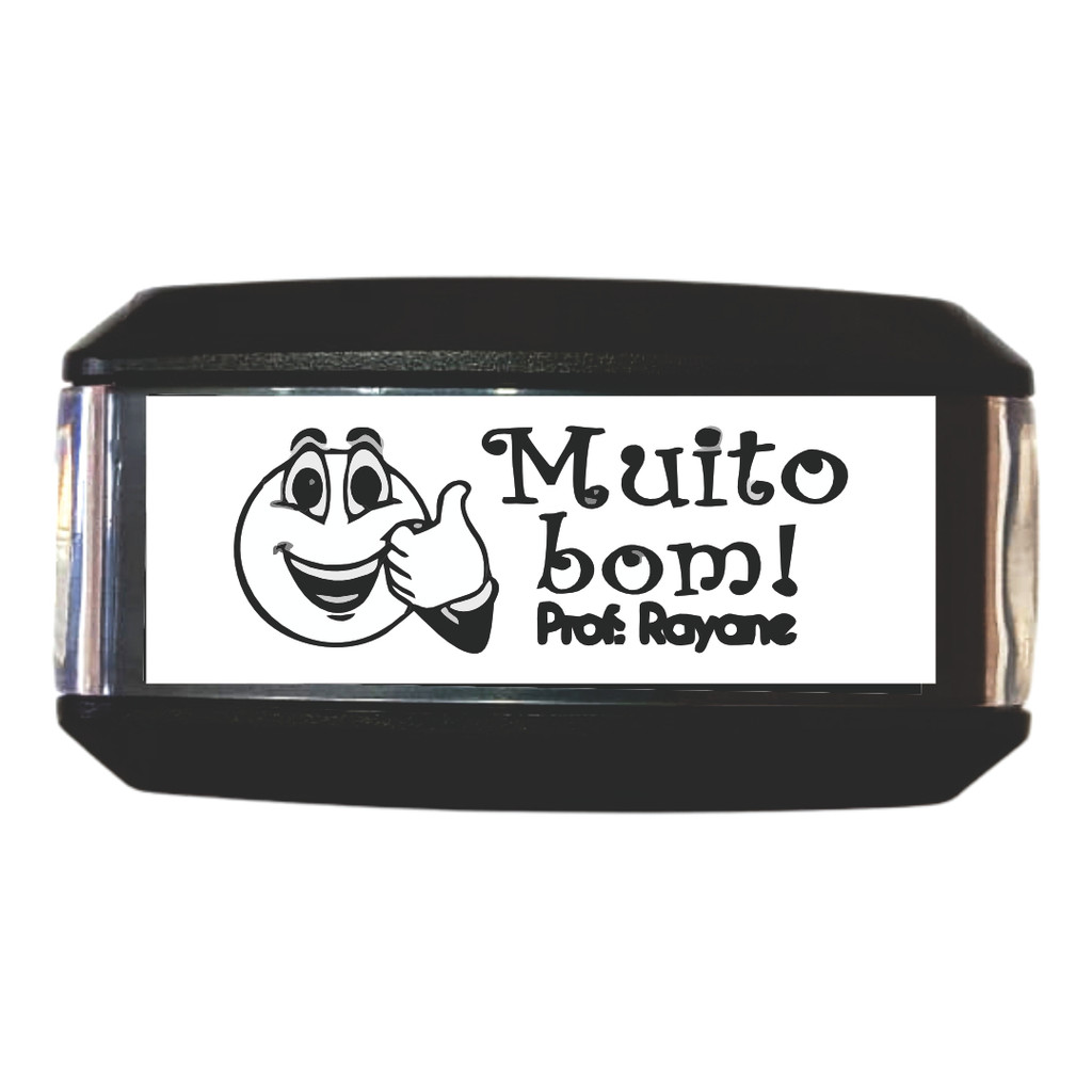 Carimbo Automatico Personalizado Professor Muito Bom