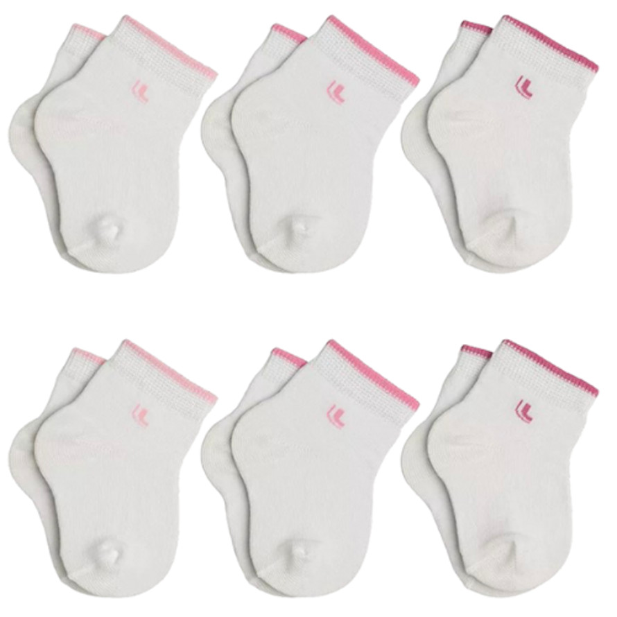 Kit 06 Meias Cano Médio Lupo Punho Soft Baby 02165-089