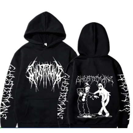 Casaco Moletom Ghostemane Dupla Face Streetwear em Oferta na Shopee