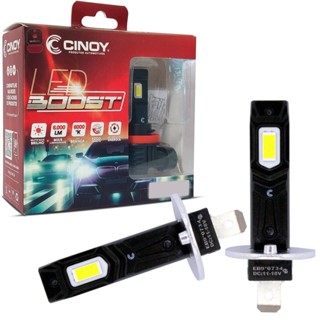 Lâmpada Led Mini Cinoy Boost H1 H3 H7 H8 H9 H11 Hb3 Hb4 HIR2 em Oferta na Shopee