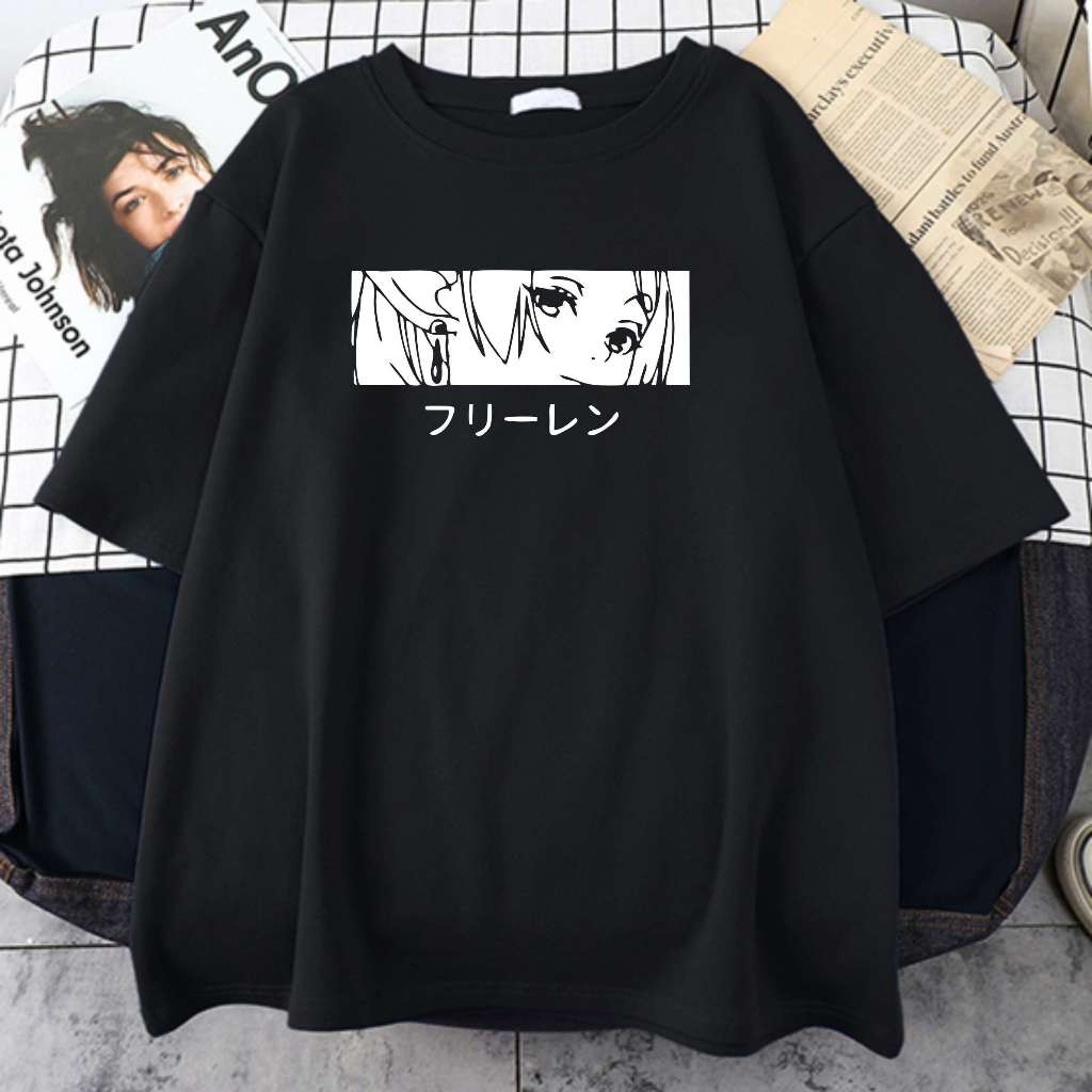 Camiseta Frieren Unissex Tshirt Promoção Envio Rápido em Oferta na Shopee