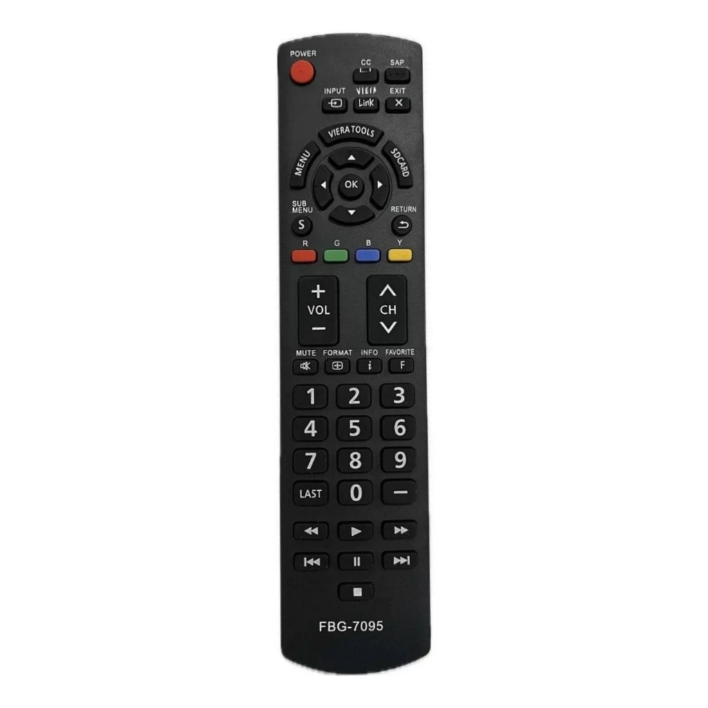 Controle Remoto Para Tv Panasonic Led Plasma FBG 7095 LHS 570  CRS 7095 SKY 7095 LE 7015  CO 1254