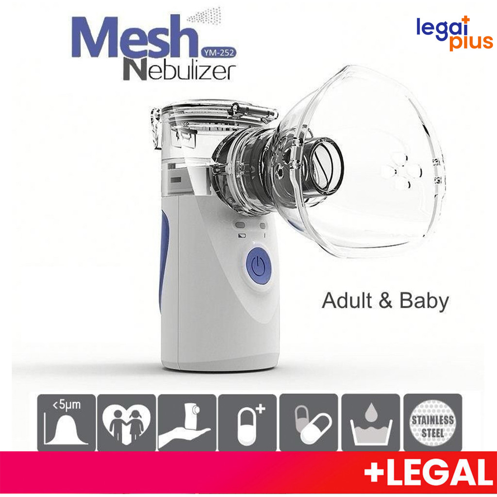 Nebulizador portátil silencioso para inalação adequado para adultos e crianças em Oferta na Shopee