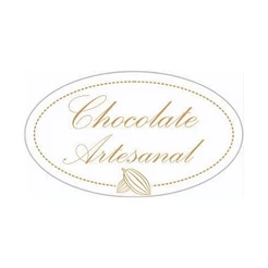 Etiqueta Adesiva Chocolate Artesanal com 100 un. Rizzo