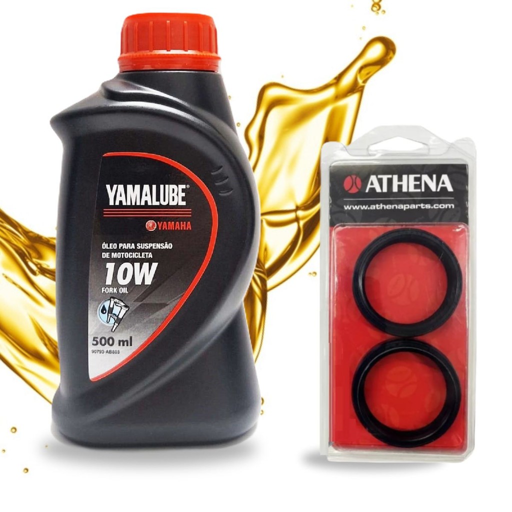 Óleo Suspensão Yamalube 10w Xtz 250 Lander / Fazer 250 2019 Em Diante + Retentores em Oferta na Shopee