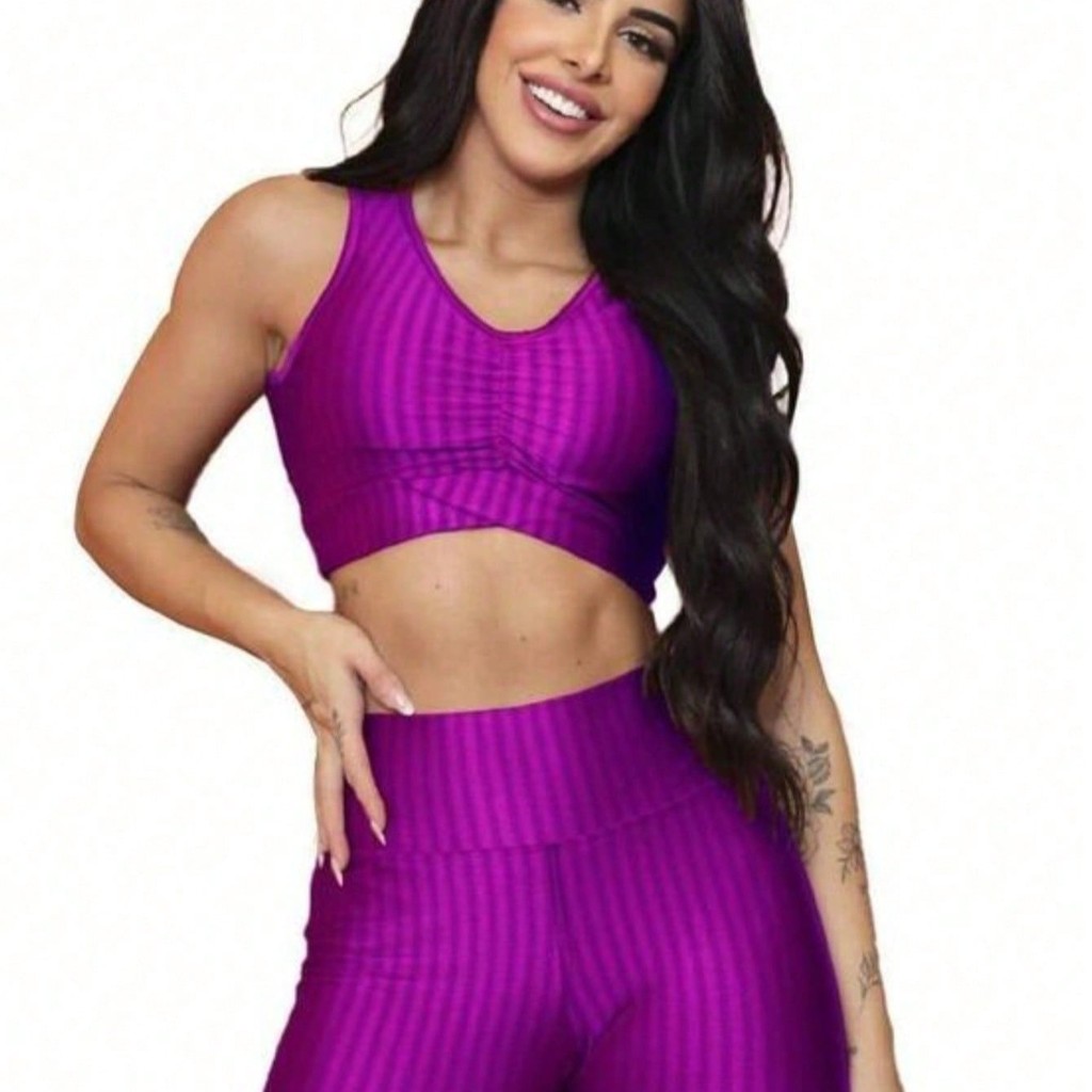 RPMODAS Short Legging Academia Fitness Cintura Alta 3D FIT