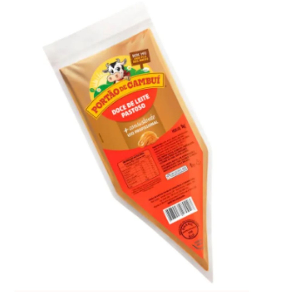 Doce De Leite Profissional Bisnaga 1KG Portão de Cambuí