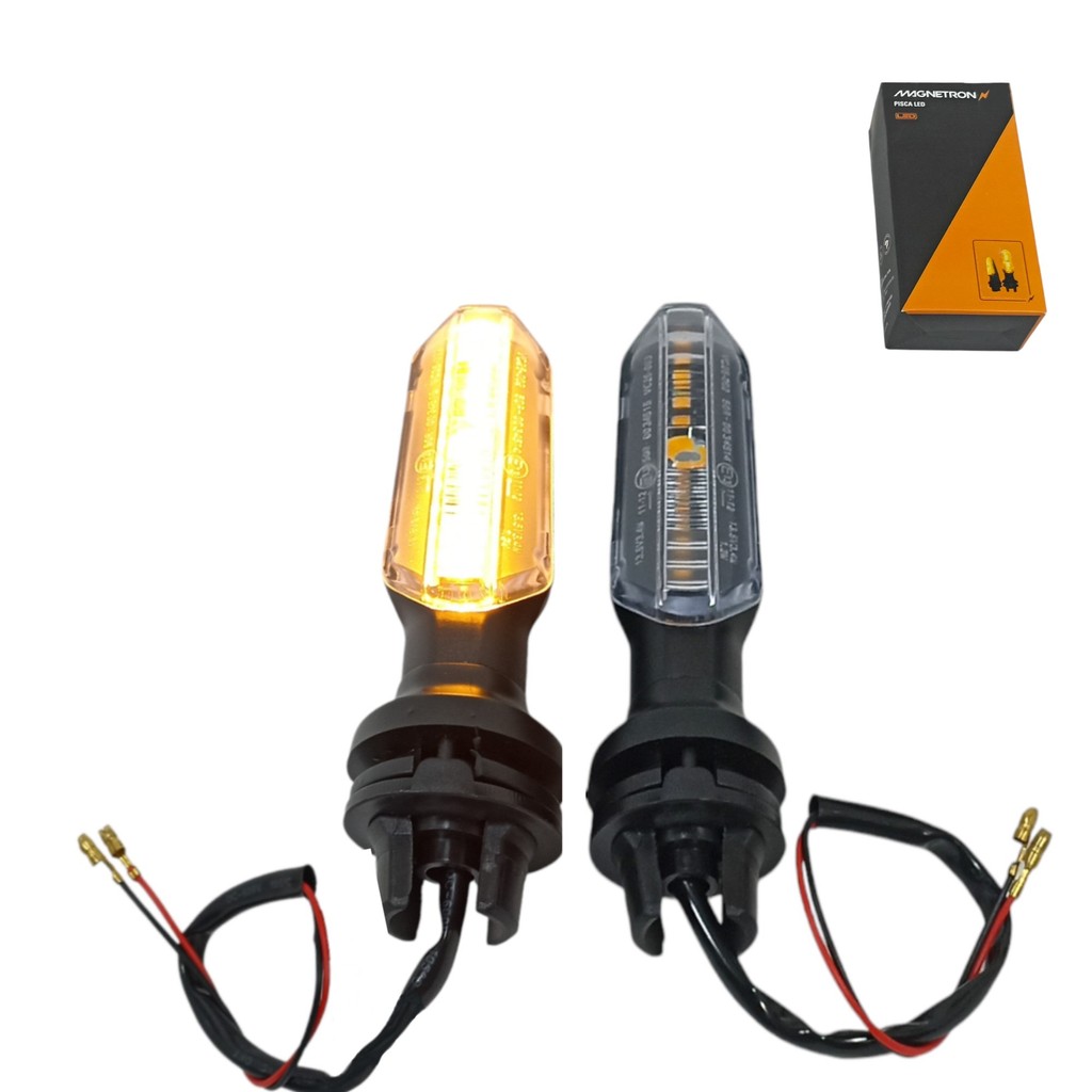 Par Pisca Led Universal Cg 125 Cg 150 Fan 2014 em diante Cg 160 Fan Start Titan 2016 a 2024
