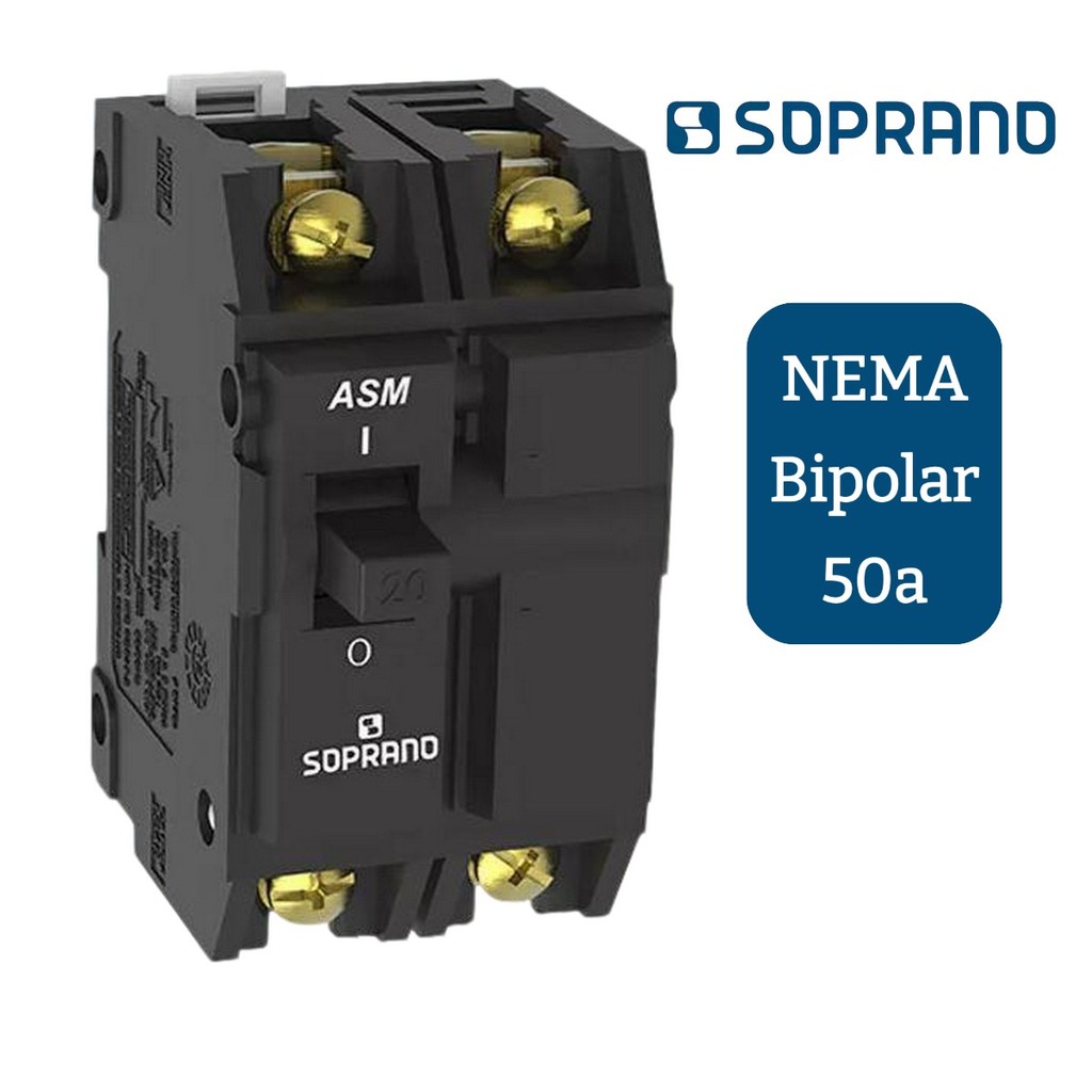 Disjuntor Nema Bipolar 50a: Onde Comprar | BuscaProdutos