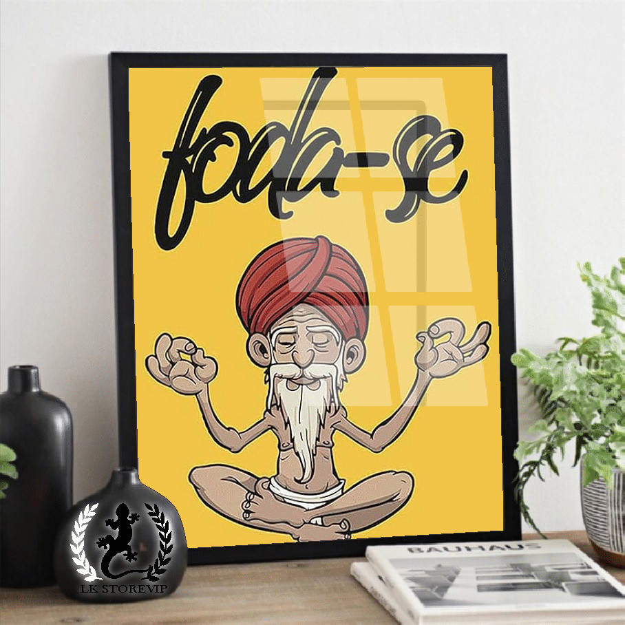Quadro placa decorativa engraçada Humor Fod4 - Se alta qualidade
